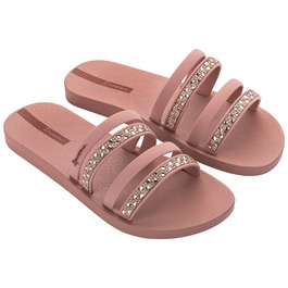 Сандалі жіночі Ipanema Chic Slide Pink Tile Brown 38 EU – Шльопанці для пляжу та басейну