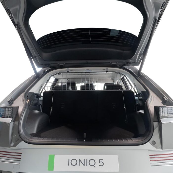 Сітка для собак Travall для Hyundai Ioniq 5 (2021-), захист багажника, сітка для транспортування собак, міцна сталева сітка, авто-бар'єр для собак