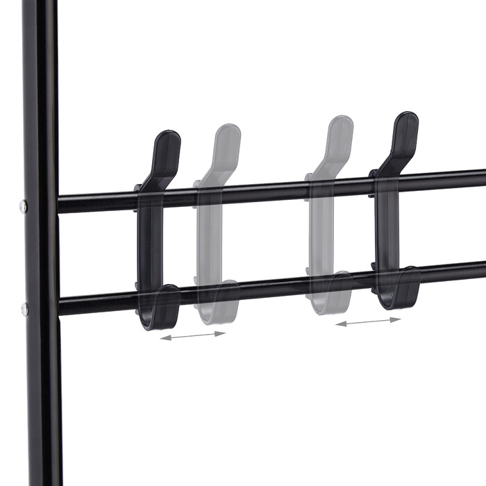 Relaxdays Wardrobe with Shoe Rack & Bench