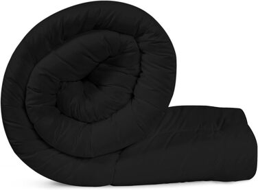 Ковдра Utopia Bedding, 180x200 см, біла, дихаюча, 370 GSM, для цілорічного використання