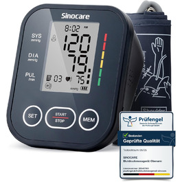 Автоматичний тонометр на плече Sinocare, велика манжета, для дому