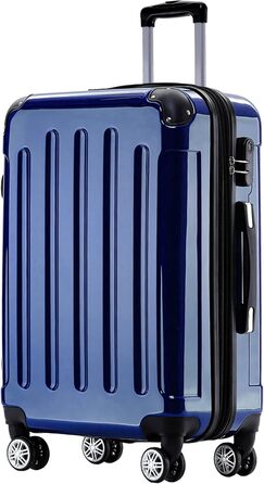Набір валіз Beibye Zwillingsrollen: M, L, XL (синій) – Trolley, Hartschale, для подорожей