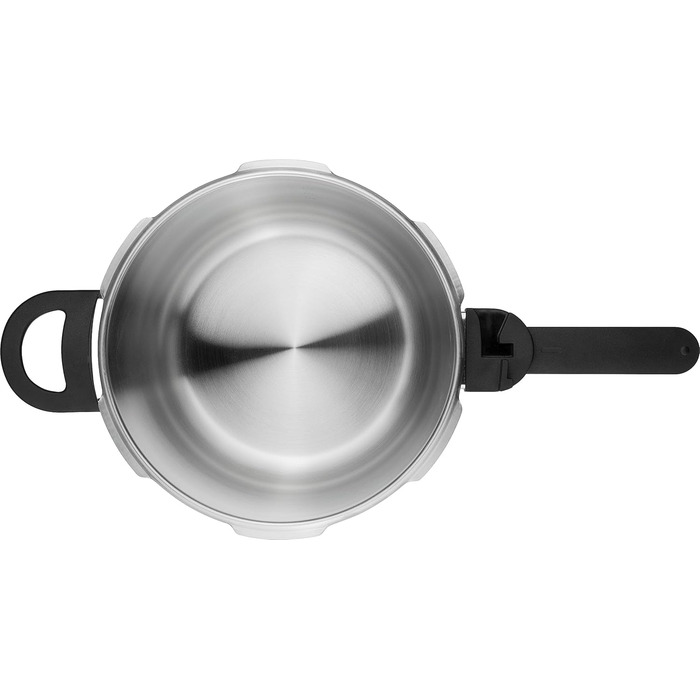 Швидкозварювальна скороварка ZWILLING EcoQuick II, 6 л, Ø 22 см, нержавіюча сталь 18/10, для всіх типів плит, індукція