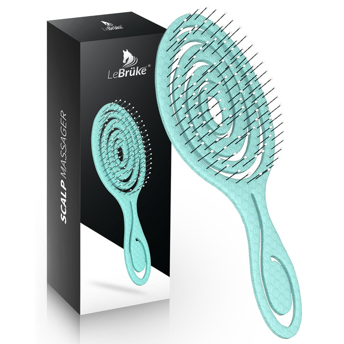 Щітка для волосся без заплутування - для жінок та чоловіків - детанґлер - для кучерявого та довгого волосся