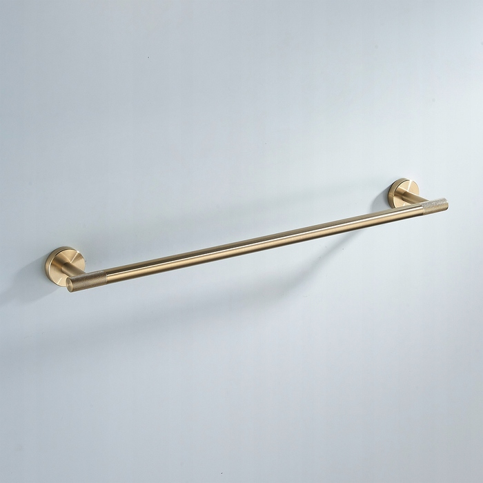 Рушникниця REA Modern Jedno 6603, матове золото