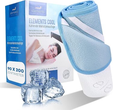 Mara Vital Premium Mattress Protector Climate-Regulating – Cooling Mattress Topper - Ideal Summer Travel Topper – Mattress Protection against Sweating - Cooling Mattress Pad