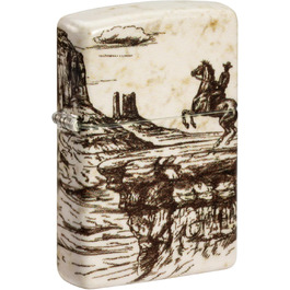 Запальничка ZIPPO оригінальна бензинова з дизайном Дикий Захід (Wild West Scene Design 60006580)