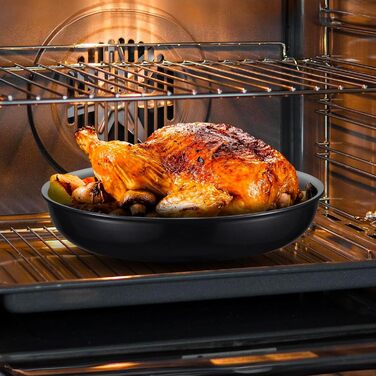 Набір антипригарних сковорідок Avilia (4 шт.) 16-28 см, AM Salus Hard System, ізольовані ручки, Made in Italy