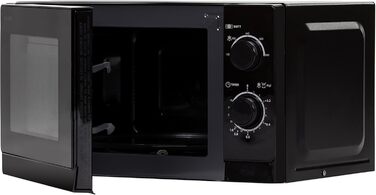 Мікрохвильова піч SHARP R200BKW Solo, 20 л, 800 Вт, чорна