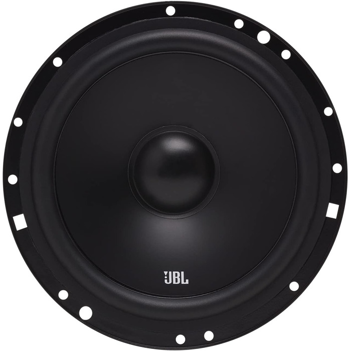 Автомобільна акустика JBL Stage1 601C 200 Вт, компонентна система 2-смугова, динаміки 16-17 см, твіттер, чорна, Harman Kardon
