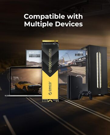 SSD Orico 512GB M.2 2280 SATA III – Швидкий внутрішній накопичувач для ноутбука/ПК