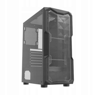 Корпус DarkFlash Aquarius Acrylic Midi Tower, чорний