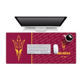 Килимок для миші та підкладка на стіл YouTheFan NCAA Logo Series (Arizona State Sun Devils)