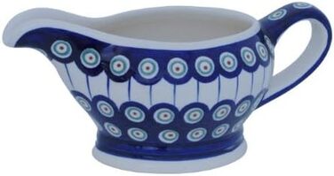 Original Bunzlauer Ceramics Sauce Boat/Sauce Dish, 0.45 Liters, in Decor 8