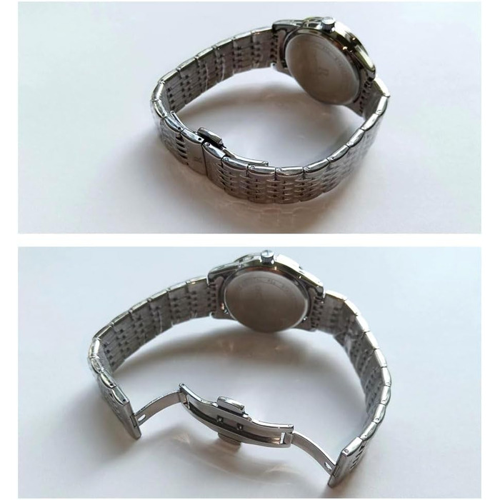 Чоловічий годинник на зап'ясті з нержавіючої сталі, водонепроникний, класичний, з великим циферблатом, мінімалістичний, аналоговий кварцовий годинник для чоловіків, синій, Hg-hlan