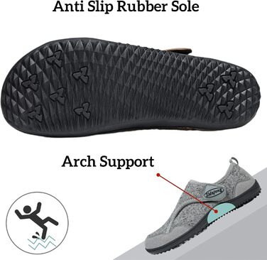 SMajong Теплі домашні тапочки для чоловіків та жінок, зимові, зручні, з антиковзким покриттям, легкі, з пов'язкою, з фетру, для дому та вулиці, розмір 36-46 (40 EU, сірий)