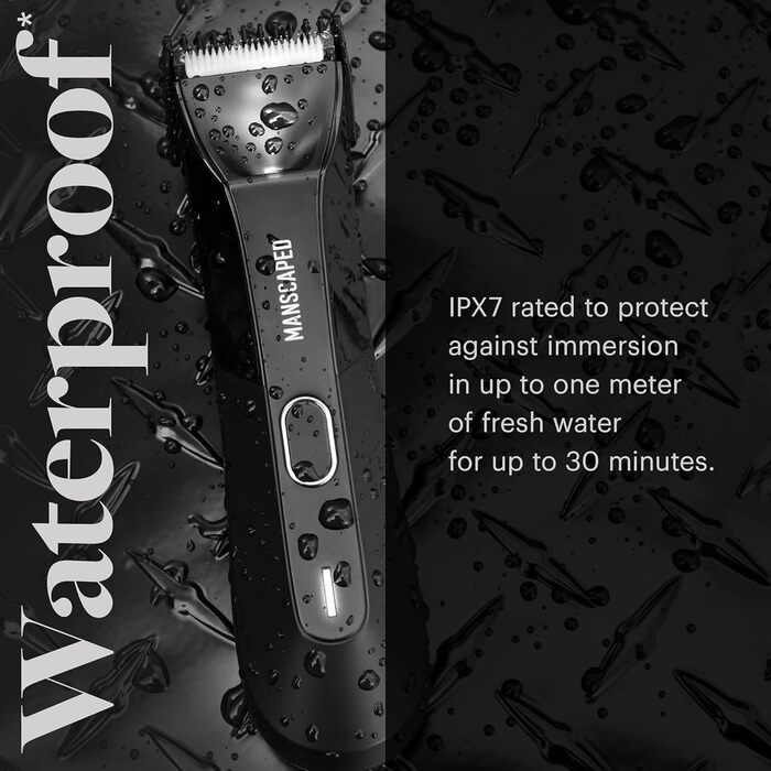 MANSCAPED® The Perfect Duo 4.0 Contains The Lawn Mower® 4.0 Waterproof Electric Groin Hair Trimmer and The Weed Whacker® 2.0 Nose & Ear Hair Trimmer