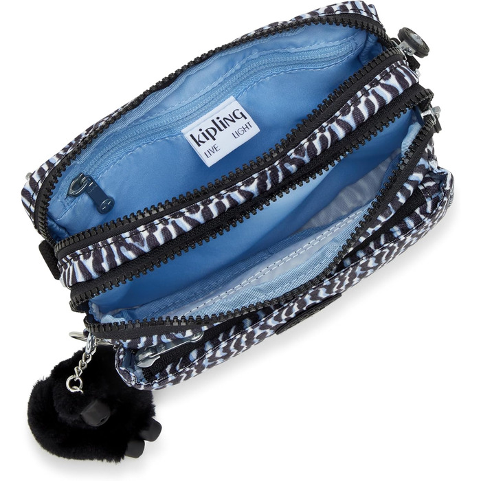 Сумка Kipling ABANU MULTI Holiday Waves жіноча крос-боді, водостійка, з ремінцем, брендова