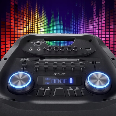 Портативна караоке-система Bluetooth Power Audio Manta KRIOS 350W Superbass