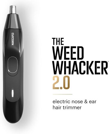 MANSCAPED® The Perfect Duo 4.0 Contains The Lawn Mower® 4.0 Waterproof Electric Groin Hair Trimmer and The Weed Whacker® 2.0 Nose & Ear Hair Trimmer