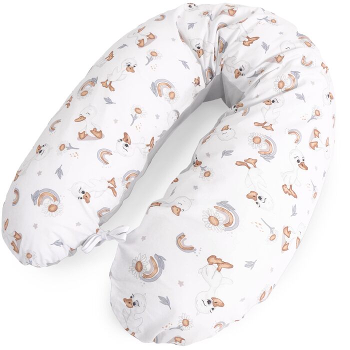 Подушка для вагітних Amilian Stillkissen 170 см XXL – подушка для сну на боці, подушка для годування, body pillow з чохлом