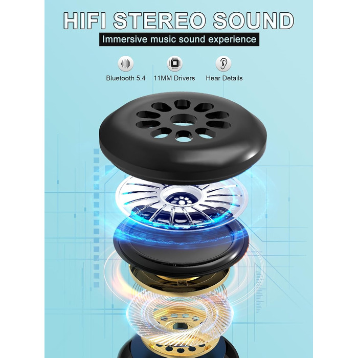 Маска для сну з навушниками Bluetooth V5.4, 3D маска для сну, дихаюча, для жінок та чоловіків, з мікрофоном, бавовняна, для подорожей, сну, йоги, медитації (чорна)
