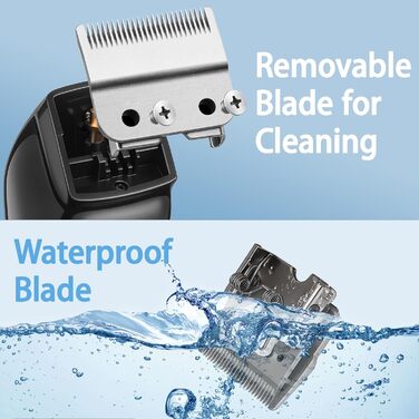 Професійна машинка для стрижки собак та котів Leise, 4 насадки, бездротова, для густого та кучерявого волосся