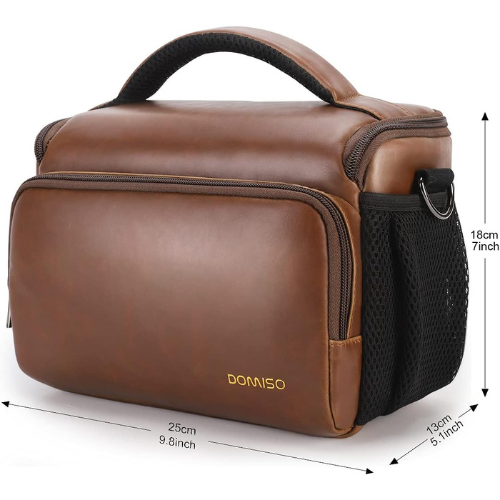 Чохол для камери DOMISO SLR DSLR, водонепроникний, коричневий