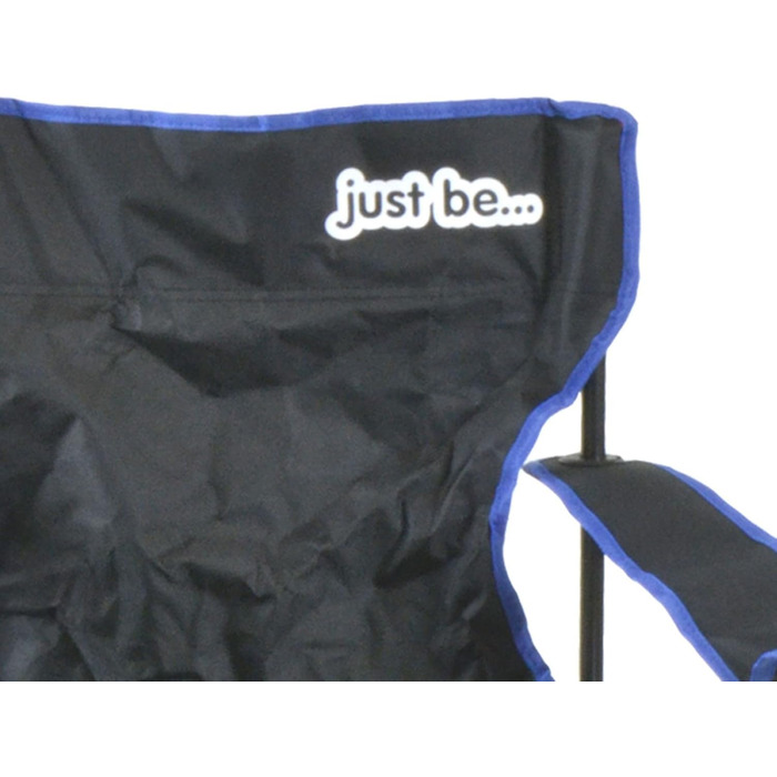 Кемпінговий стілець складаний з підлокітниками та тримачем для напоїв, сірий/рожевий (чорний/синій)