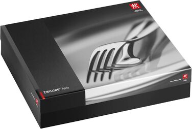 ZWILLING Senses Flatware Set, 68-Piece, For 12 People, 18/10 Stainless Steel/Premium Blade Steel, Matte Finish, Silver