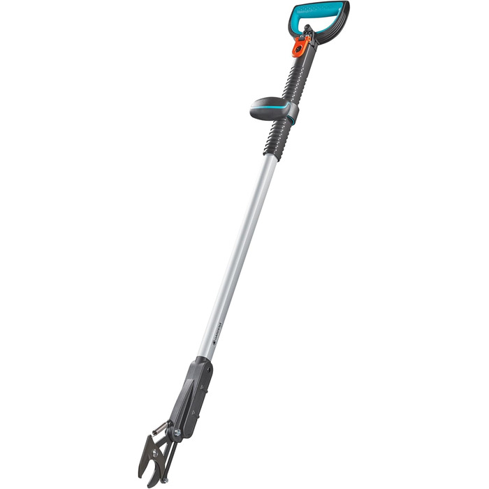 Секатор Gardena SlimCut для гілок, довгий байпасний, для обрізки густих кущів і чагарників, з 2-ступеневим механізмом, EasyCut (12010-20)