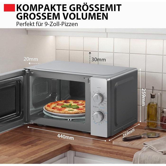 Вбудована мікрохвильова піч Toshiba MW3-AG25PFI(BK) з грилем, 25л, інверторна, 900Вт, цифрова, срібляста