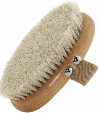 CambOs Women's Wooden Horsehair Bath Brushes, Men's Shower Brushes, Bath Accessories