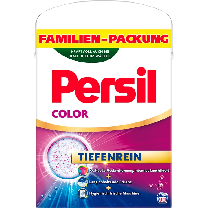 Пральний порошок Persil Deep Clean Color для кольорових речей, 4,95 кг (90 прань)