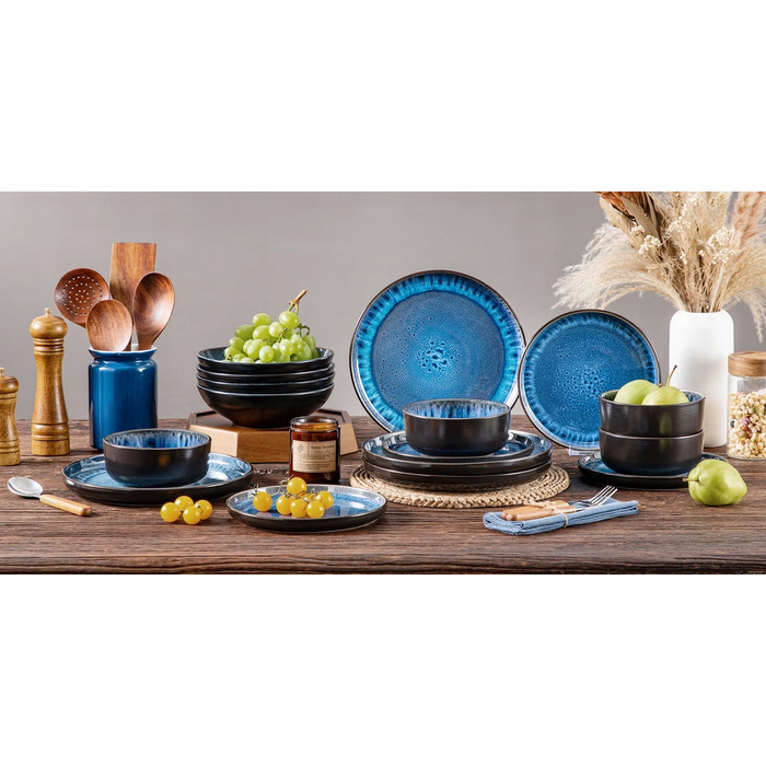 Обідній сервіз VANCASSO PLAYA, набір на 6 осіб, 24 предмети