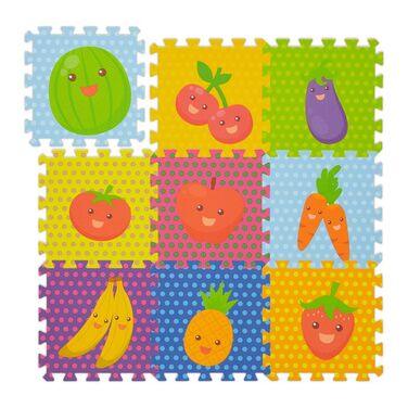 Relaxdays Fruit Puzzle Mat