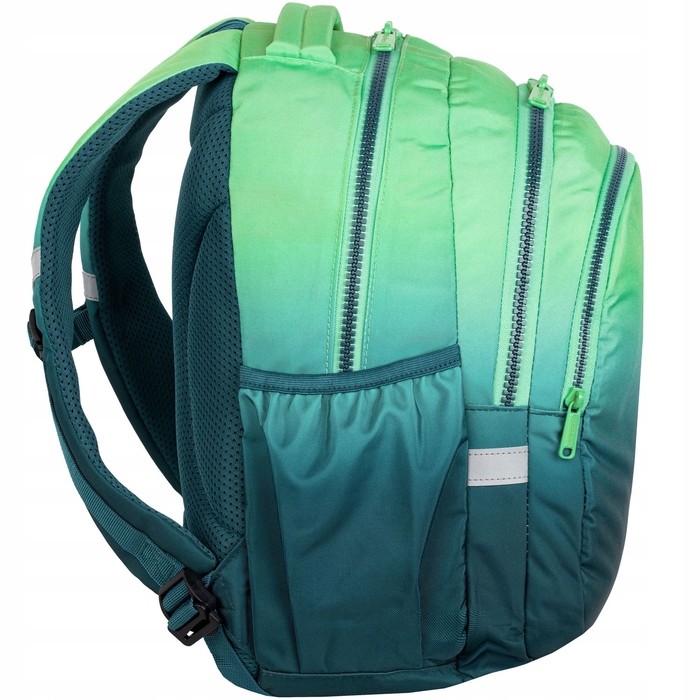 Шкільний рюкзак багатокомпартментний CoolPack, зелений, 21 л