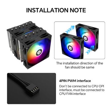 Система водяного охолодження Thermalright Peerless Assassin 120 SE ARGB V2 для CPU, 120 мм, 6 heatpipes, підтримка AMD AM4/AM5 та Intel LGA 1700/1851