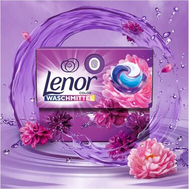 Капсули для прання Lenor Pods Amethyst Blütentraum, 76 шт, для пральної машини