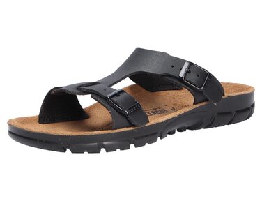 BIRKENSTOCK Sofia Birko-Flor - жіночі шльопанці, чорні (41 EU, 263123)