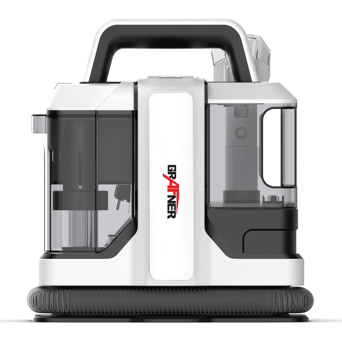 Вакуумний пилосос Grafner з двома баками та 2 щітками для чищення килимів, меблів, авто та видалення плям