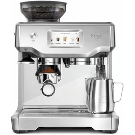 Кавоварка Sage The Barista Touch з автоматичним капучинатором, нержавіюча сталь, ручне трамбування