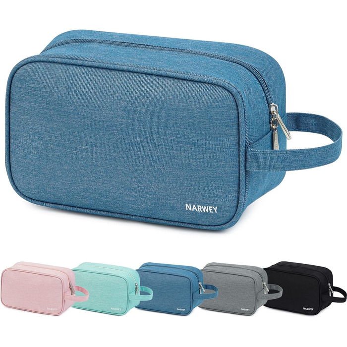 Чоловічий туалетний набір Narwey: водонепроникний, міцний, з багатьма відділеннями, чорний (B-navy блакитний)