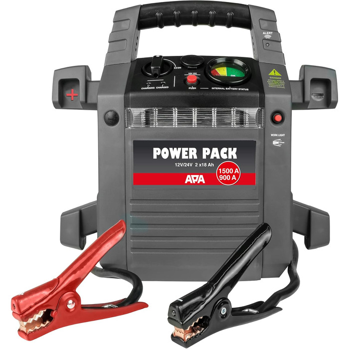 Power Pack APA 16524 - Пусковий пристрій 12/24V, 900A