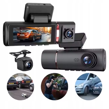 Автомобільний відеореєстратор SIM-AA-DV312 4K UHD, 170°, GPS, Wi-Fi, з акумулятором
