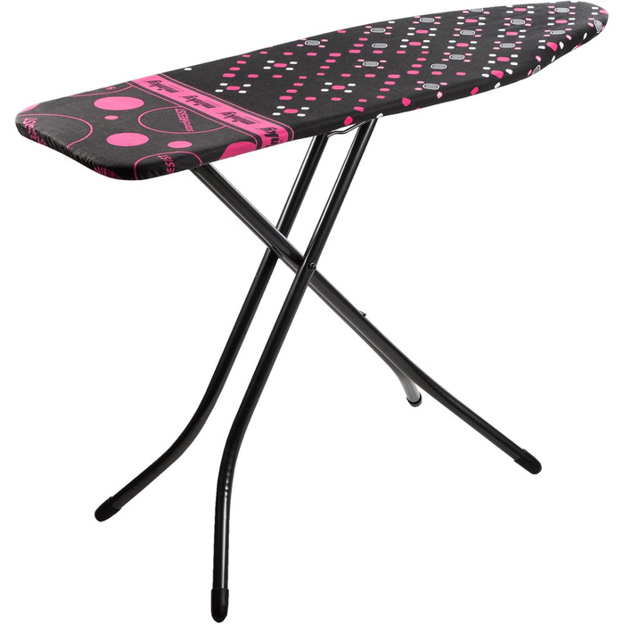 Гладильна дошка Minky Extra широка з підставкою для парогенератора, чорна (велика, компактна) HH40707103K
