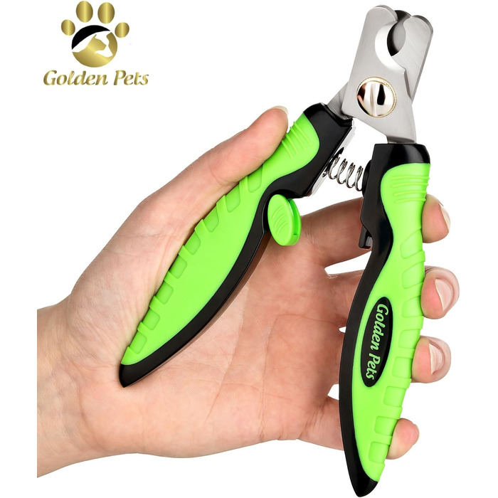 Ножиці для обрізання кігтів Golden Pets Profi Krallenschere + пилка для кігтів з унікальним кутом 45° та захистом