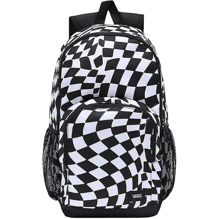 Рюкзак Vans Unisex Alumni Pack 5, білий у клітинку, з принтом