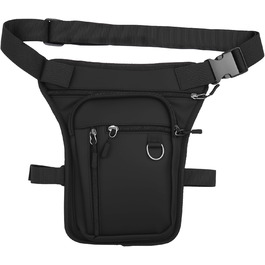 Водонепроникна нагрудна/стегнова сумка на ногу для мотоциклістів, чоловіків та жінок. Багато кишень, для кемпінгу, піших прогулянок, велоспорту та бігу.