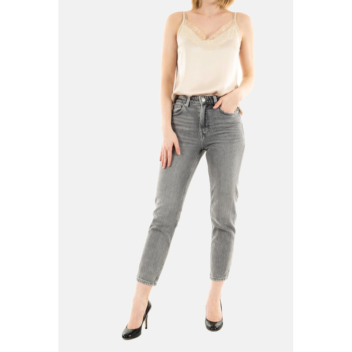 Джинси жіночі NAME IT Onlemily Stretch HW, середньо-сірий денім, 32W/32L